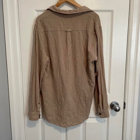 COTTON ON- Beige Linen Shirt - Picture 4 of 5